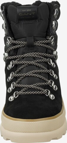 GANT Lace-Up Boots in Black