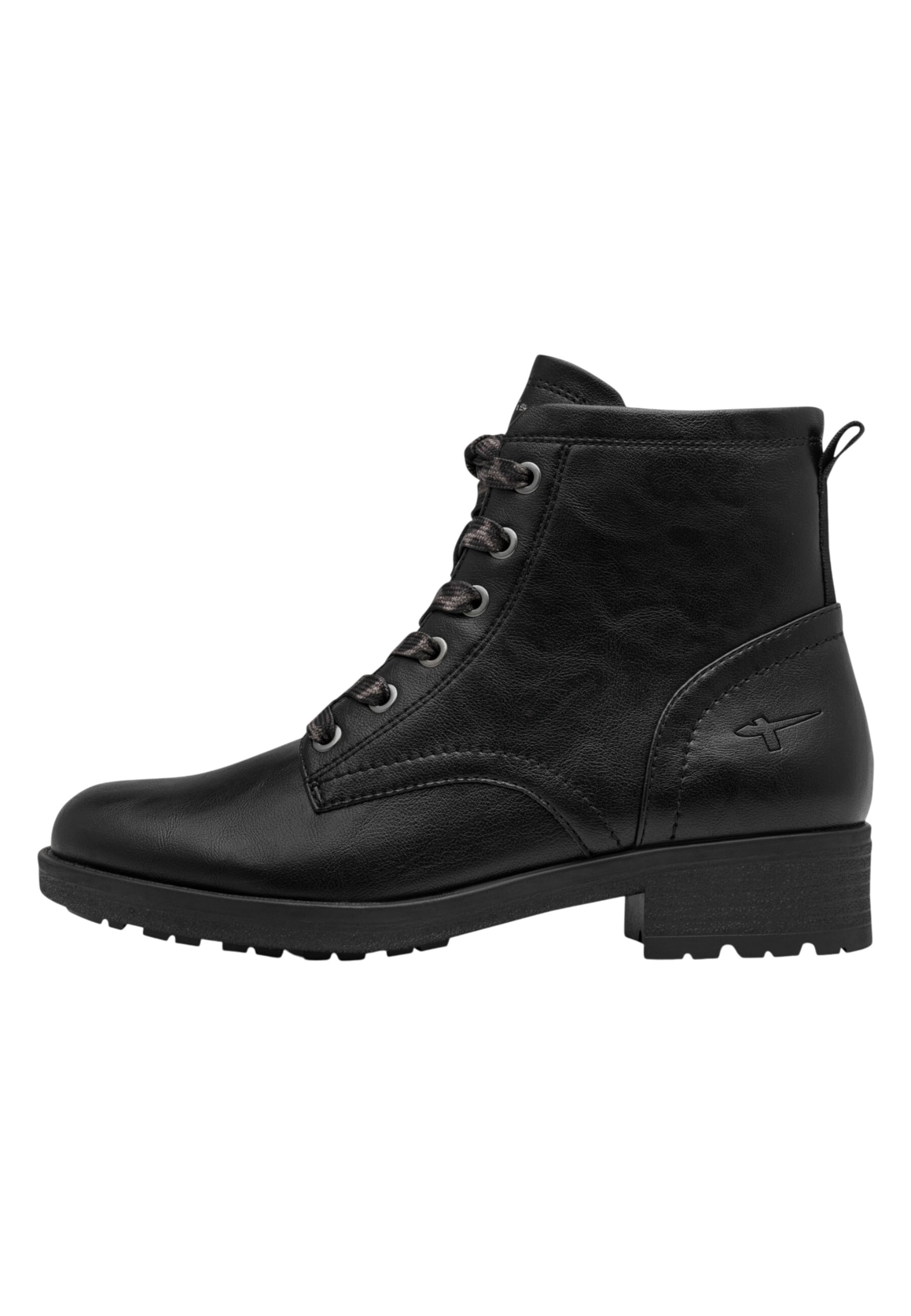 Bottines à lacets Tamaris en noir