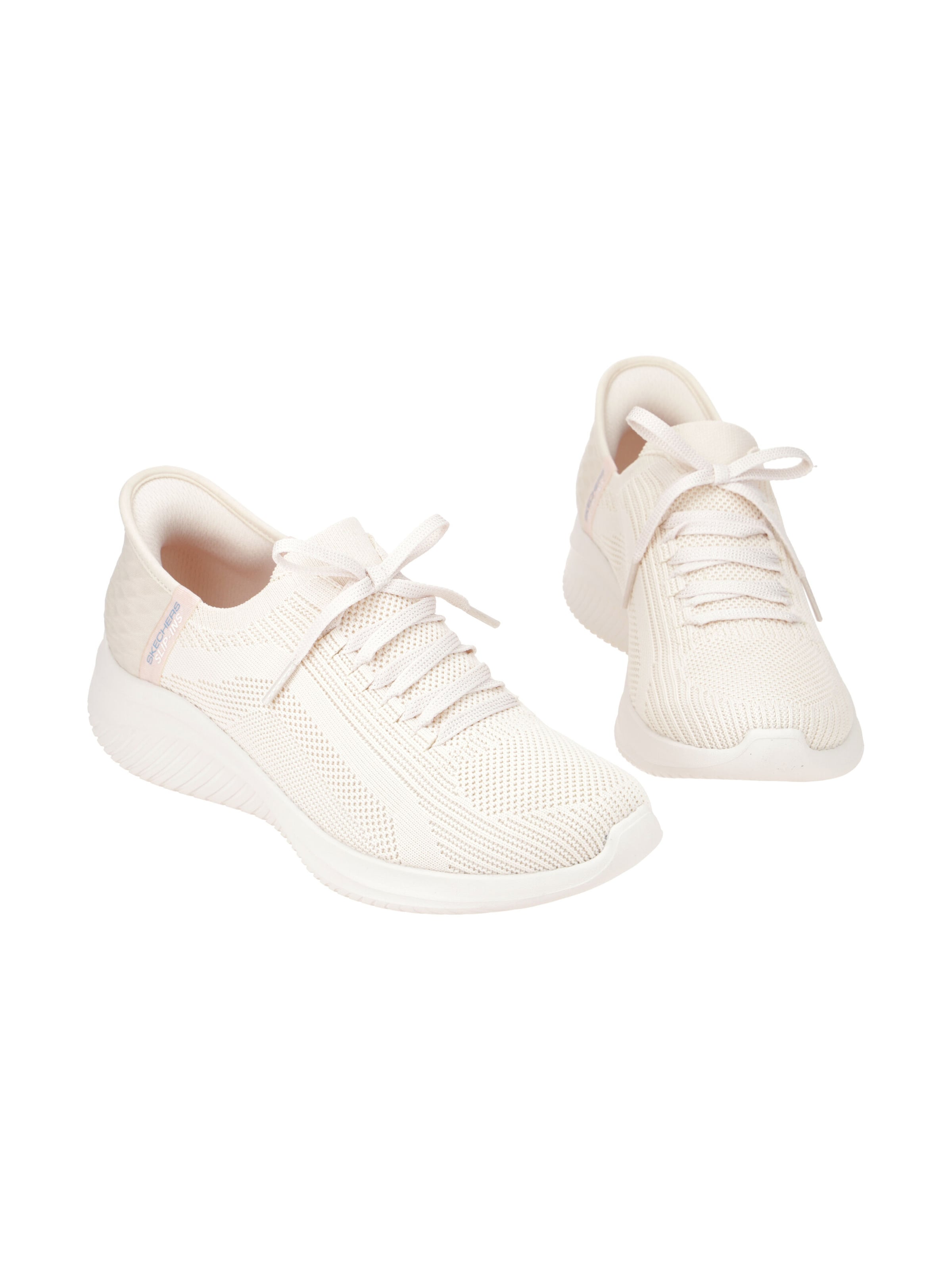 SKECHERS Schnürschuh 'Skechers Ultra Flex Schuhe beige SLIP-INs 149710'‌‌‌‌‌‌ in Beige
