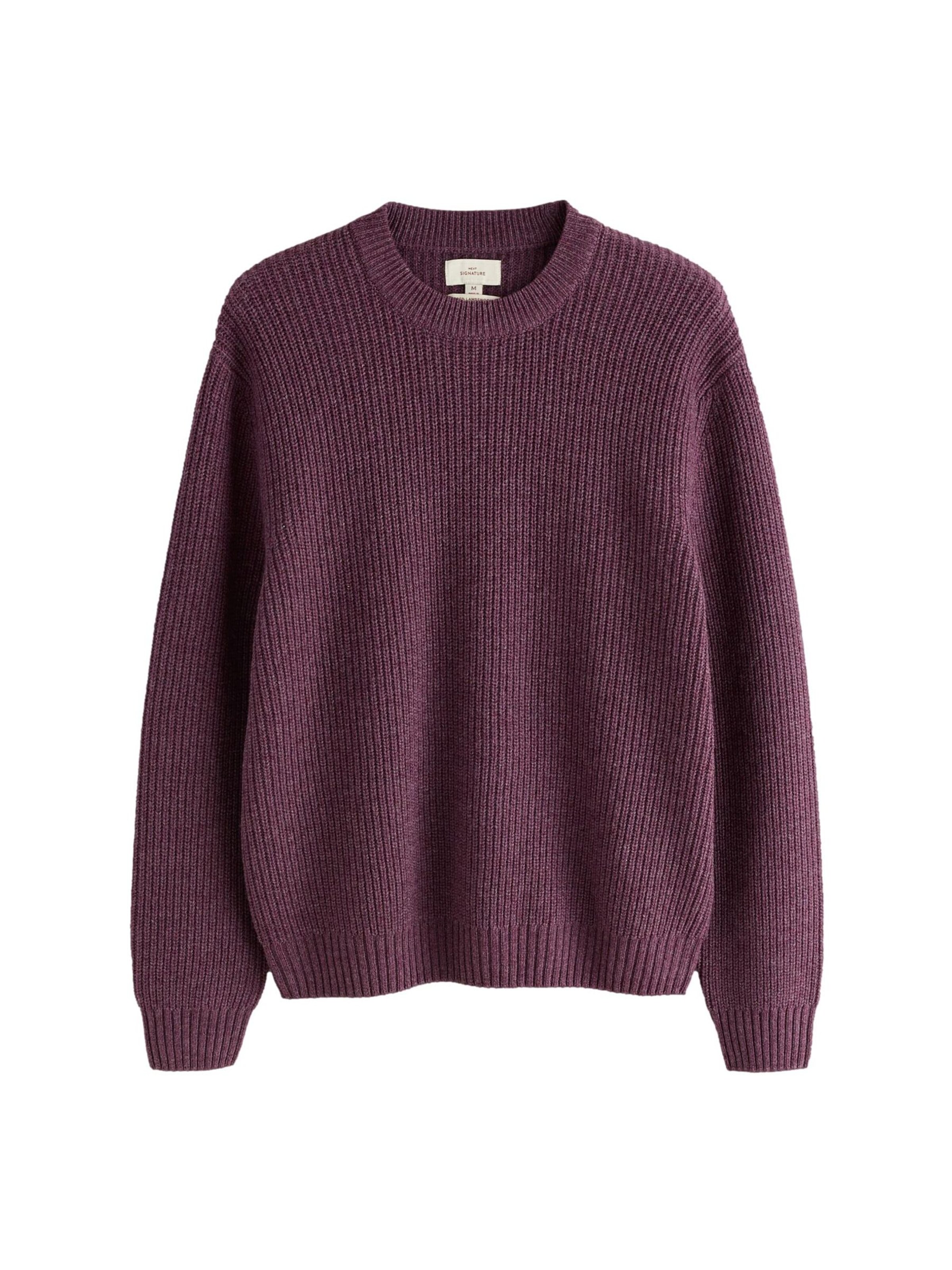 Next Sweater in Purple: front