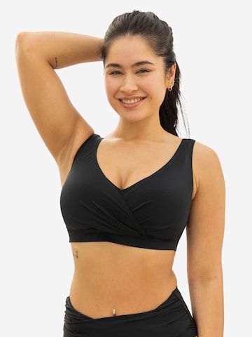 SugarShape Bikinový top 'Valencia' - Čierna: predná strana