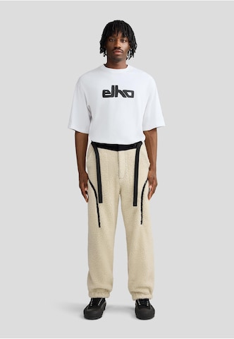 regular Pantaloni di elho in bianco