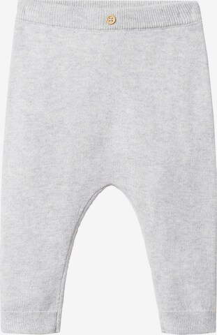 Effilé Pantalon MANGO KIDS en gris : devant