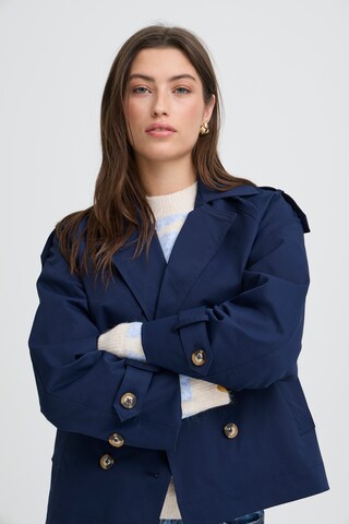 b.young Mantel 'AMONA' in Blau