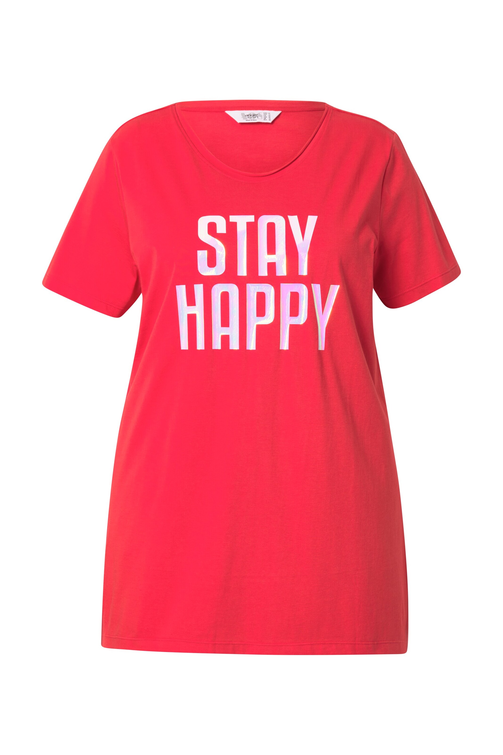 Angel of Style Oversized shirt in Red: front