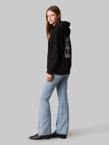 Calvin Klein Jeans Sweatshirt in Zwart