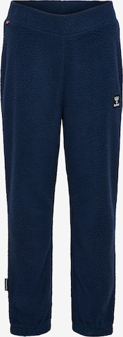 Regular Pantalon fonctionnel Hummel en bleu : devant