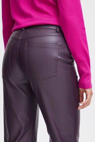 b.young Regular Trousers 'Dafany' in Purple
