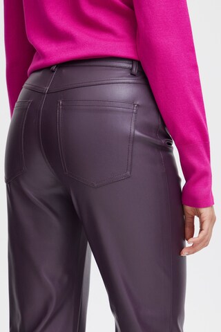 b.young Regular Pants 'Dafany' in Purple