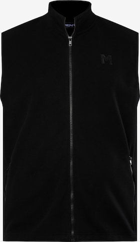 Gilet Men Plus en noir : devant