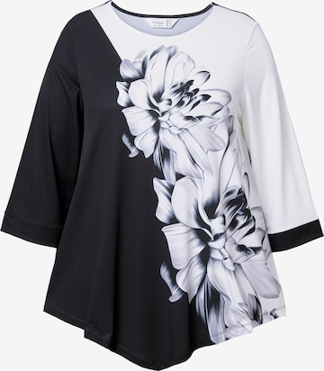 T-shirt MIAMODA en noir : devant