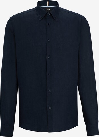 BOSS Regular fit Button Up Shirt 'S-Liam' in Blue: front
