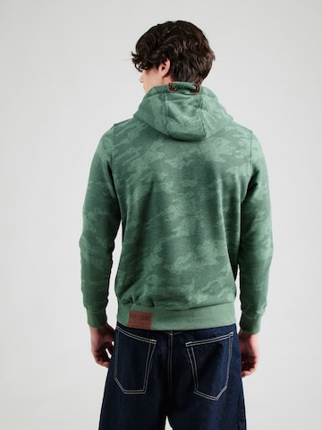 naketano Regular Fit Sweatshirt 'Supapimmel' in Grün