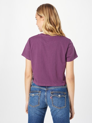 LEVI'S ® Shirt 'GR Cropped Jordie Tee' in Lila