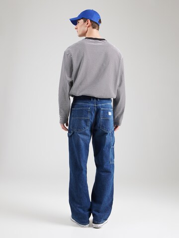 HUGO Loosefit Jeans in Blauw