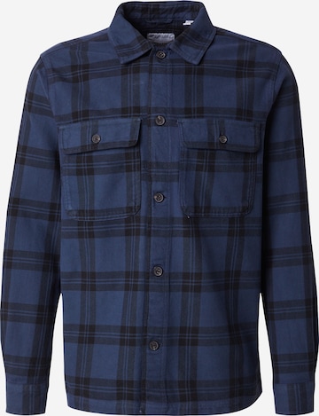 Chemise 'Oliver' Only & Sons en bleu : devant
