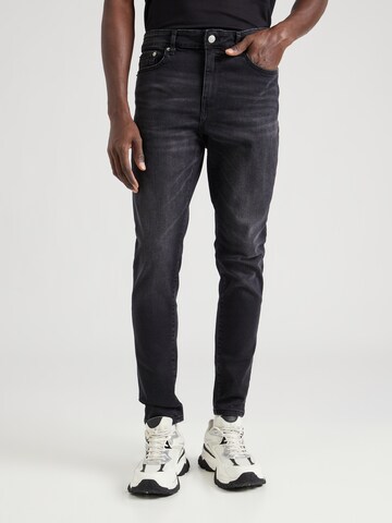 Only & Sons Slimfit Jeans 'Rope' in Zwart: voorkant