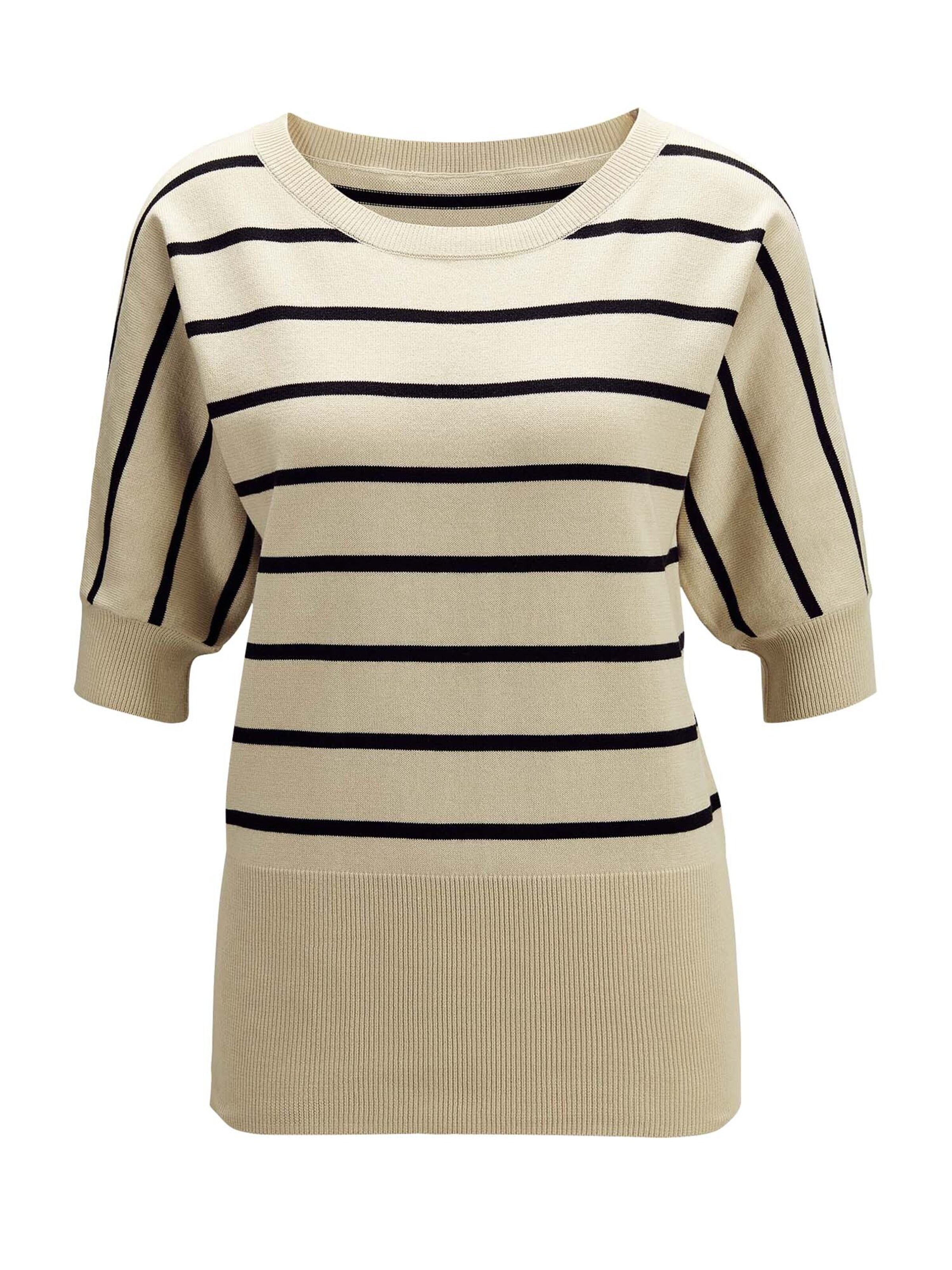 MADELEINE Trui in Beige: voorkant