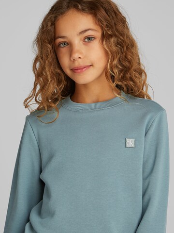 Calvin Klein Jeans Sweatshirt in Blau