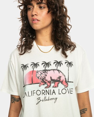 T-shirt 'California Love' BILLABONG en blanc