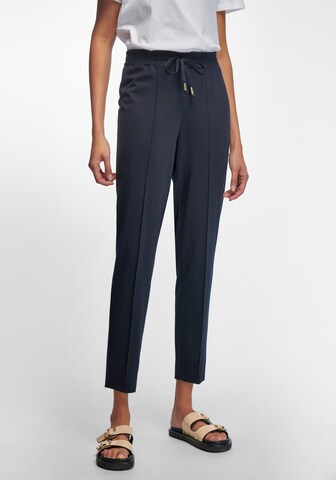 Peter Hahn Regular Pants in Blue: front