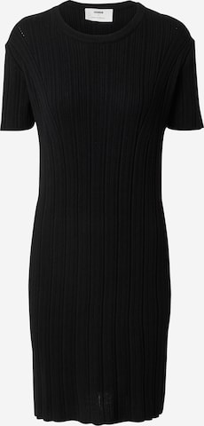 ABOUT YOU x Marie von Behrens Knitted dress 'Beyond' in Black: front