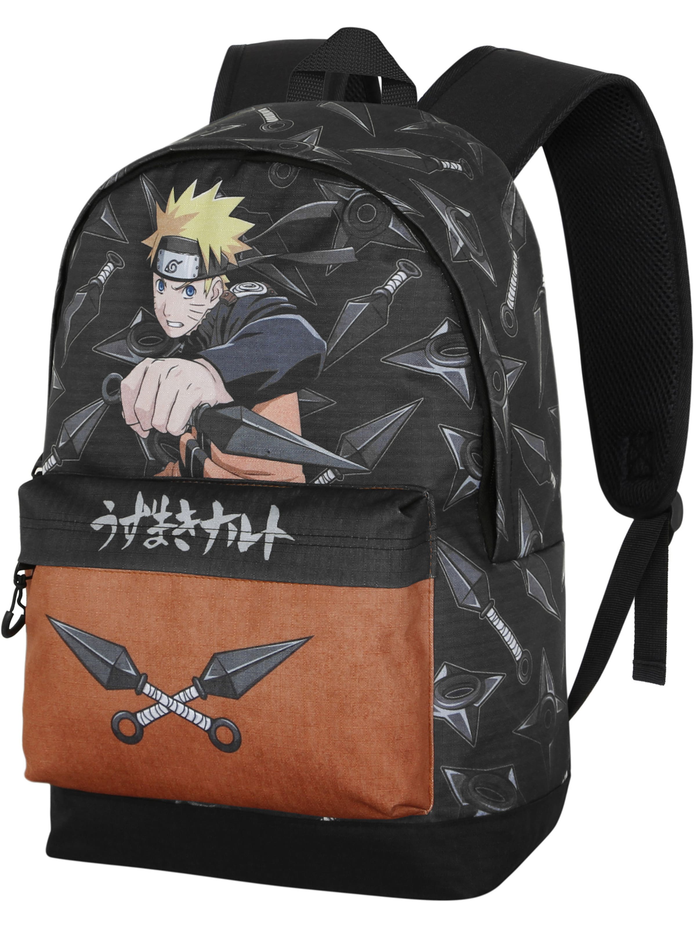 Naruto Backpack 'Weapons-FAN' in Black