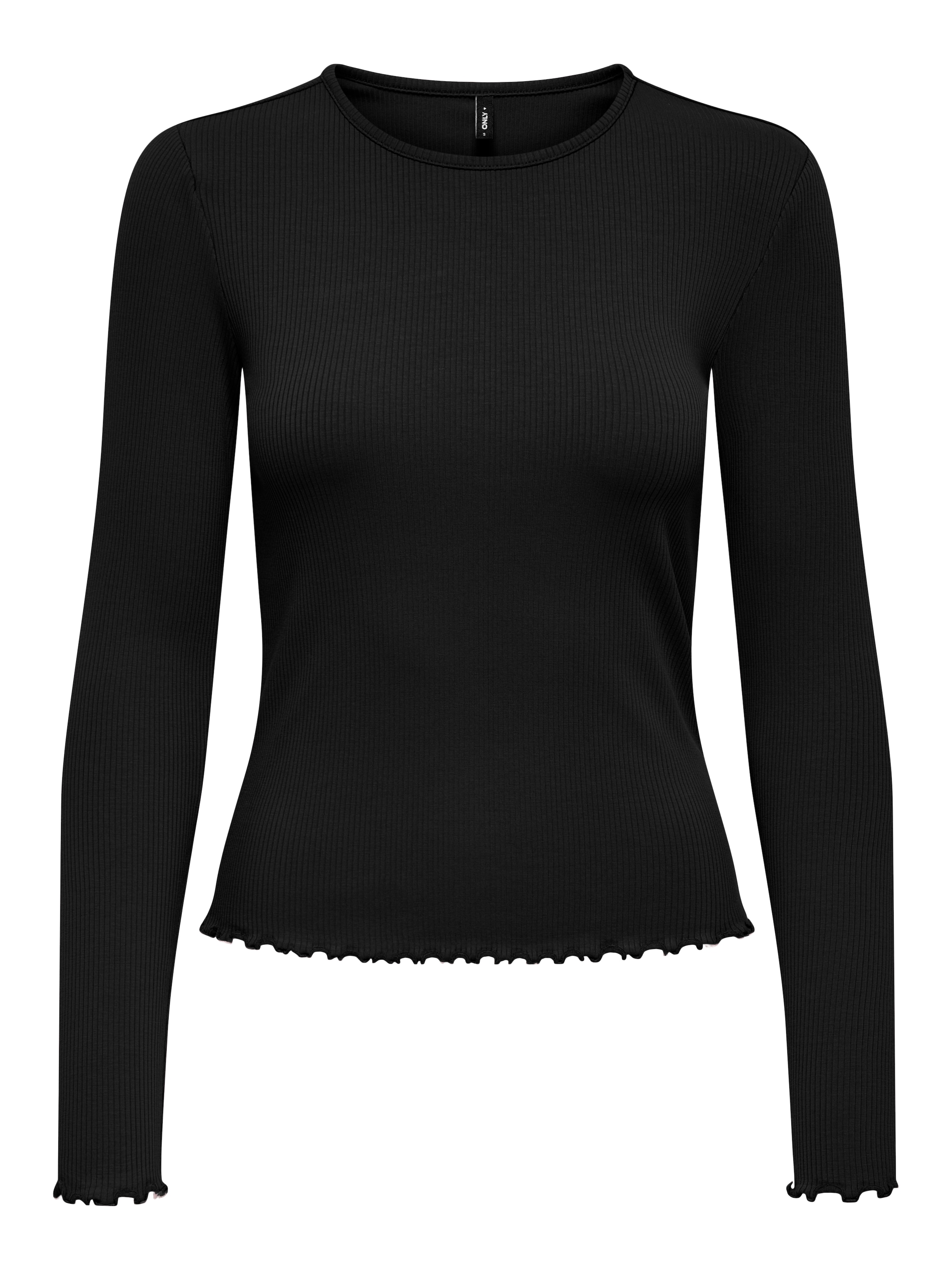 ONLY Shirt in Schwarz: Vorderseite