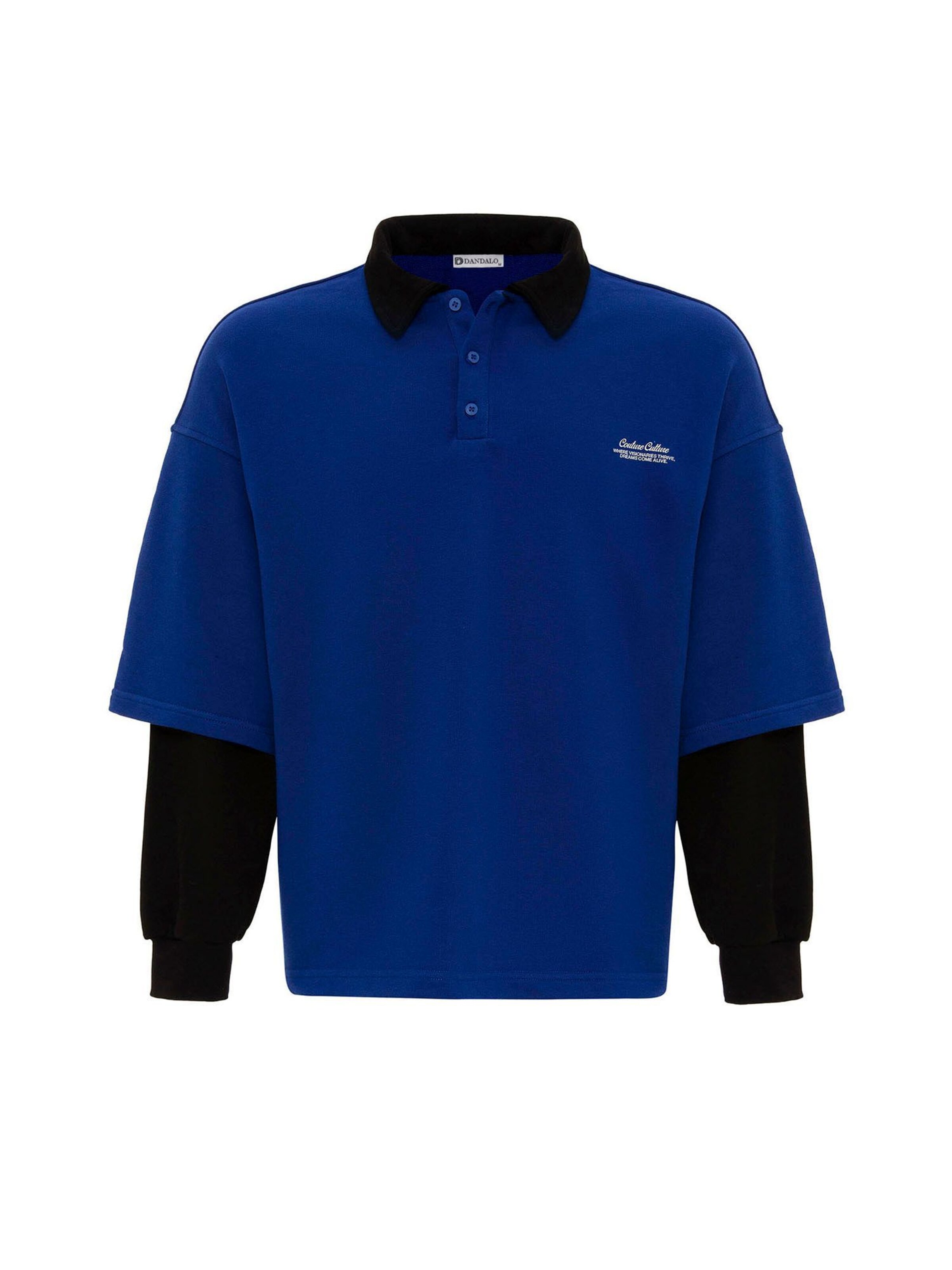 Dandalo Sweatshirt i blå: framsida