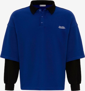 Felpa di Dandalo in blu: frontale