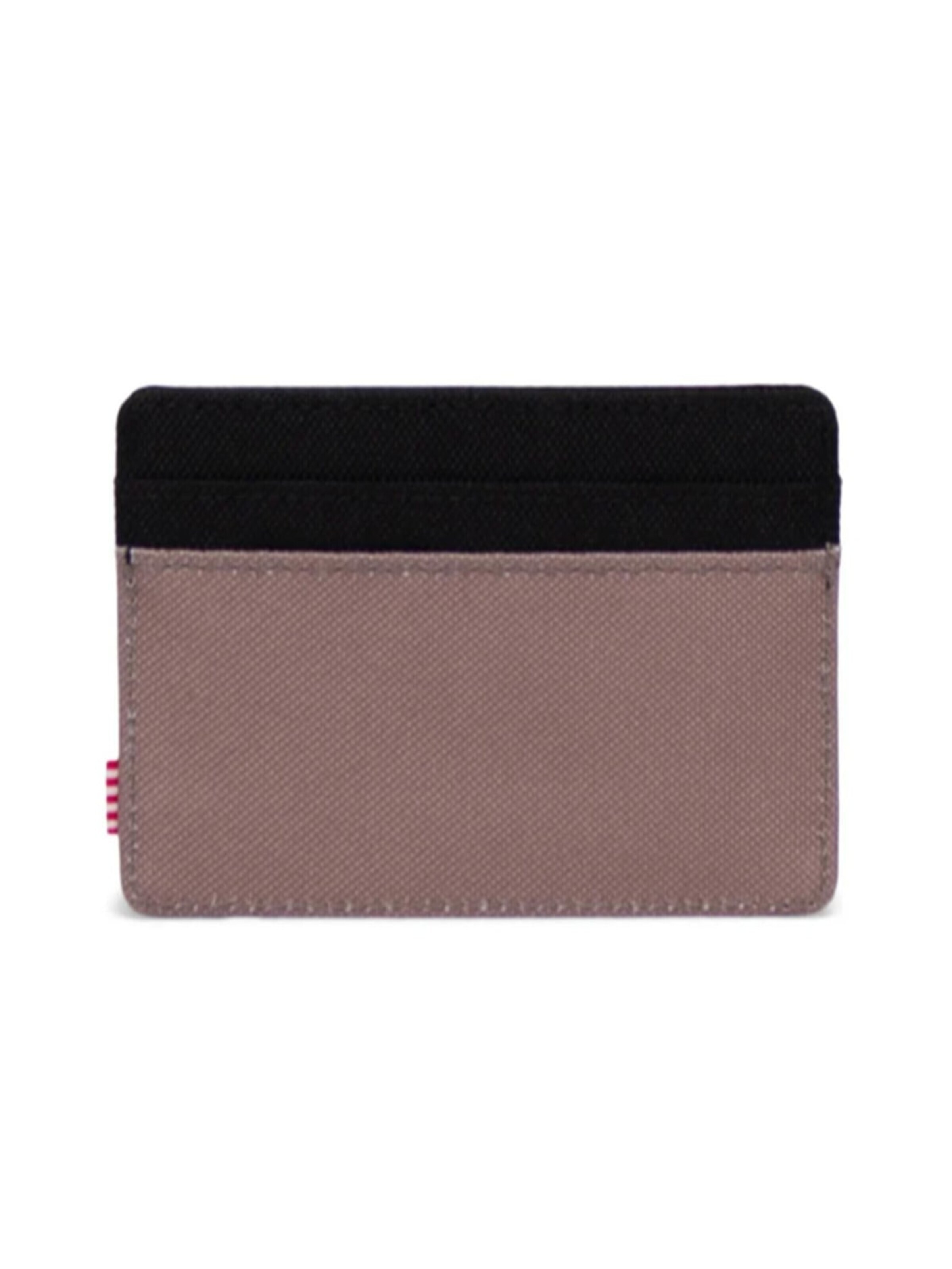 Herschel Tegnebog 'Charlie Cardholder Taupe Grey / Black' i blandingsfarvet