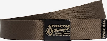 Ceinture 'Workwear' Volcom en marron : devant