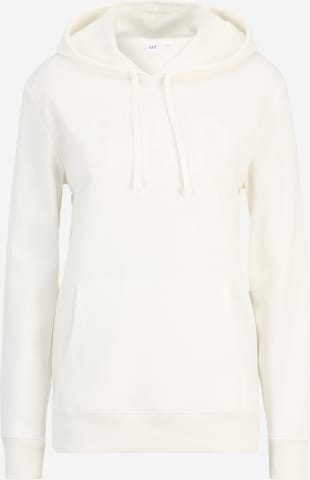 Gap Tall Sweatshirt 'HERITAGE' in White: front