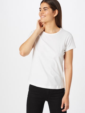 T-shirt 'Fave' WEEKDAY en blanc : devant