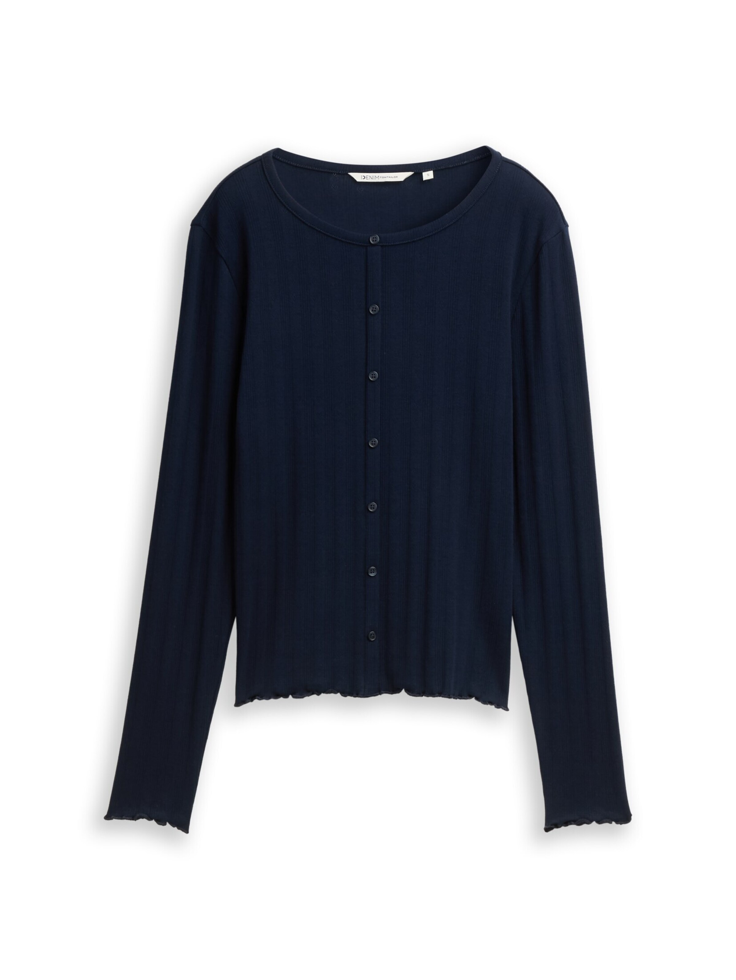 TOM TAILOR DENIM Shirt in Blau: Vorderseite