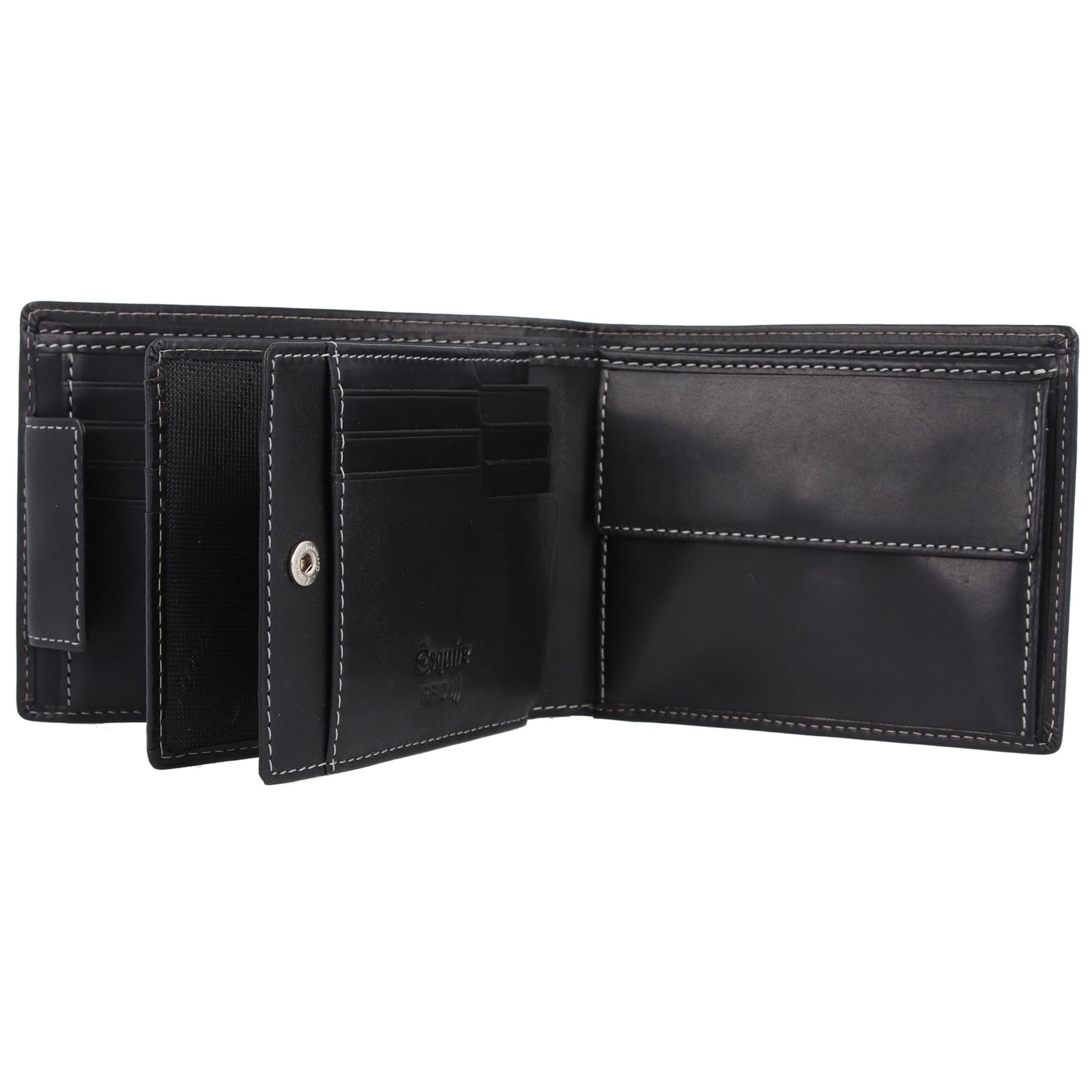 Portamonete 'Dallas' di Esquire in nero