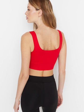 Trendyol Bustier Top | rdeča barva