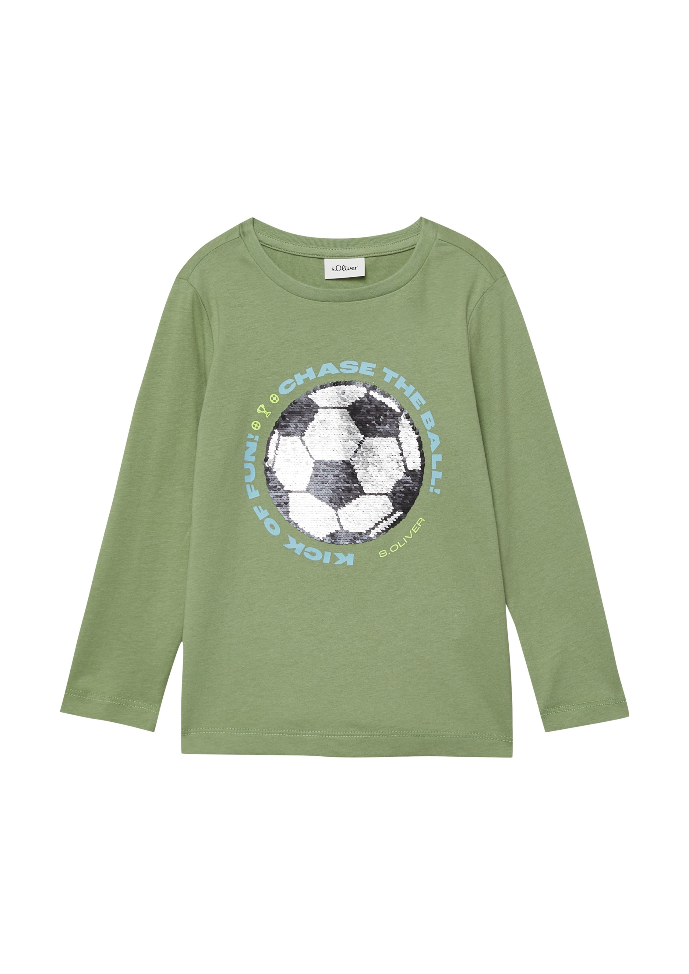 s.Oliver Shirt in Green: front