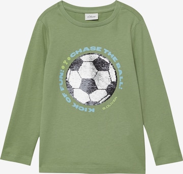 s.Oliver Shirt in Green: front