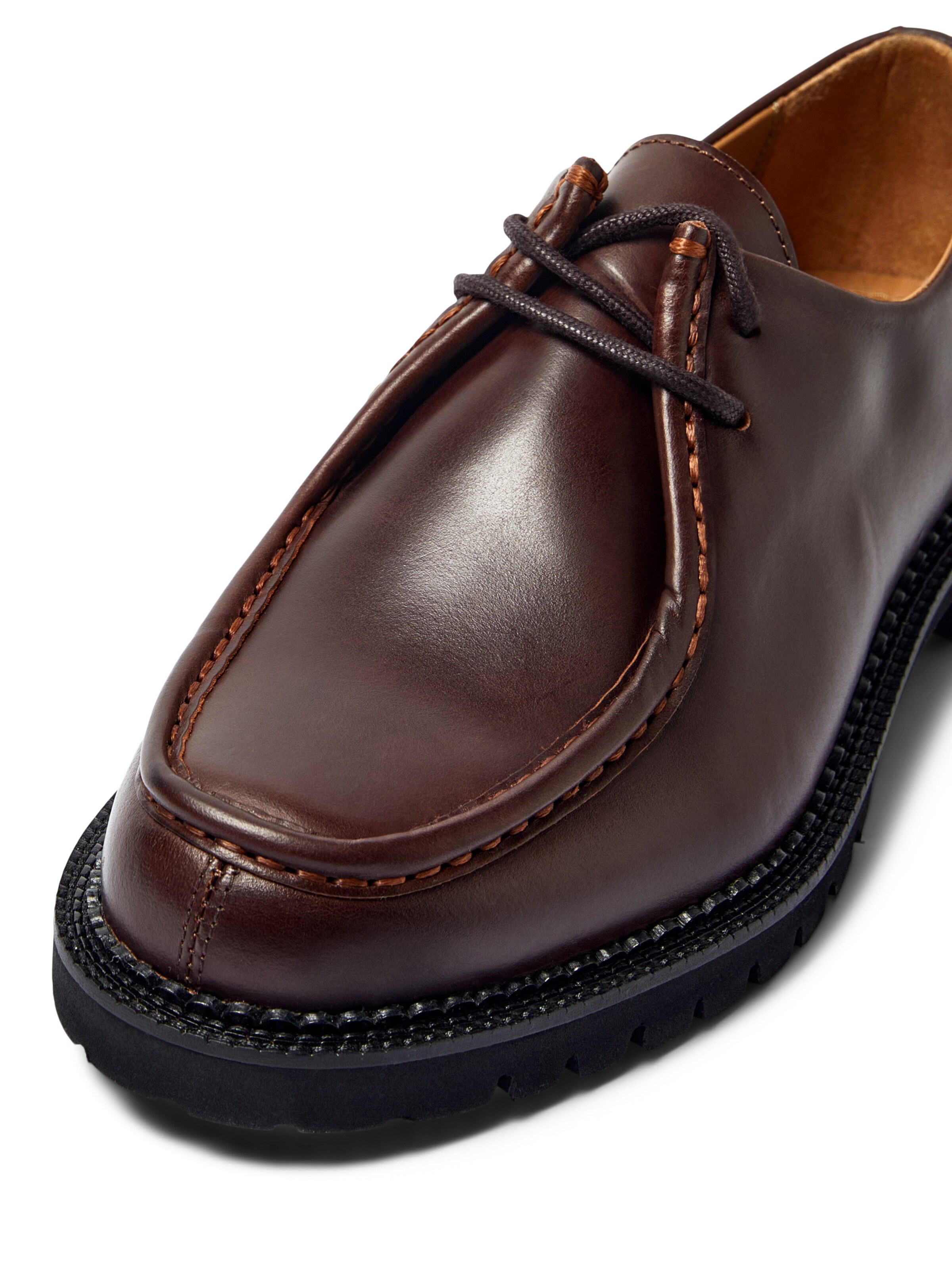 SELECTED Snøresko 'SLHHECTOR' i brun