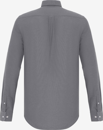 DENIM CULTURE - Ajuste regular Camisa 'CURTIS' en gris