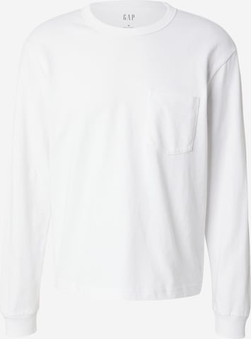 Maglietta di GAP in bianco: frontale
