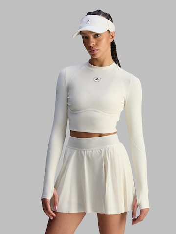 ADIDAS BY STELLA MCCARTNEY Функциональная футболка 'TruePurpose' в Белый: спереди
