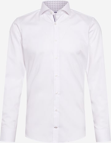 Coupe slim Chemise business 'Panko' JOOP! en blanc : devant