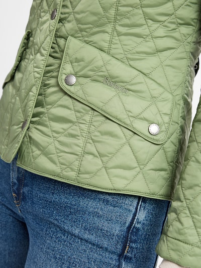 Barbour Tussenjas ' Cavalry ' in de kleur Groen, Productweergave