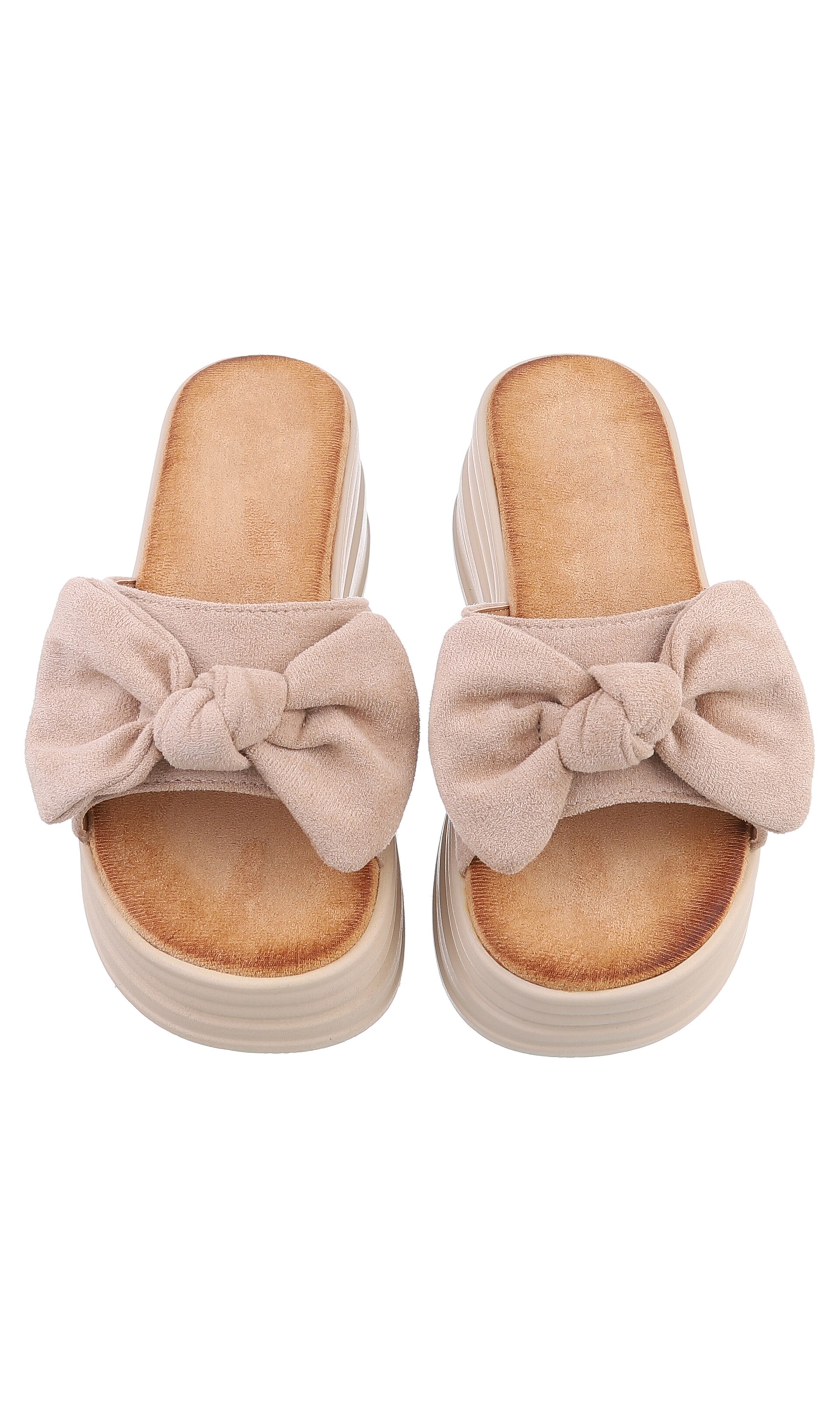 Ital-Design Pantolette in Braun