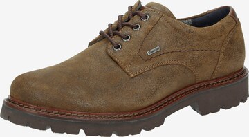 SIOUX Lace-Up Shoes 'Adalrik-703-TEX' in Brown: front