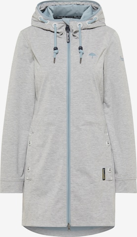 Schmuddelwedda Raincoat in Grey: front