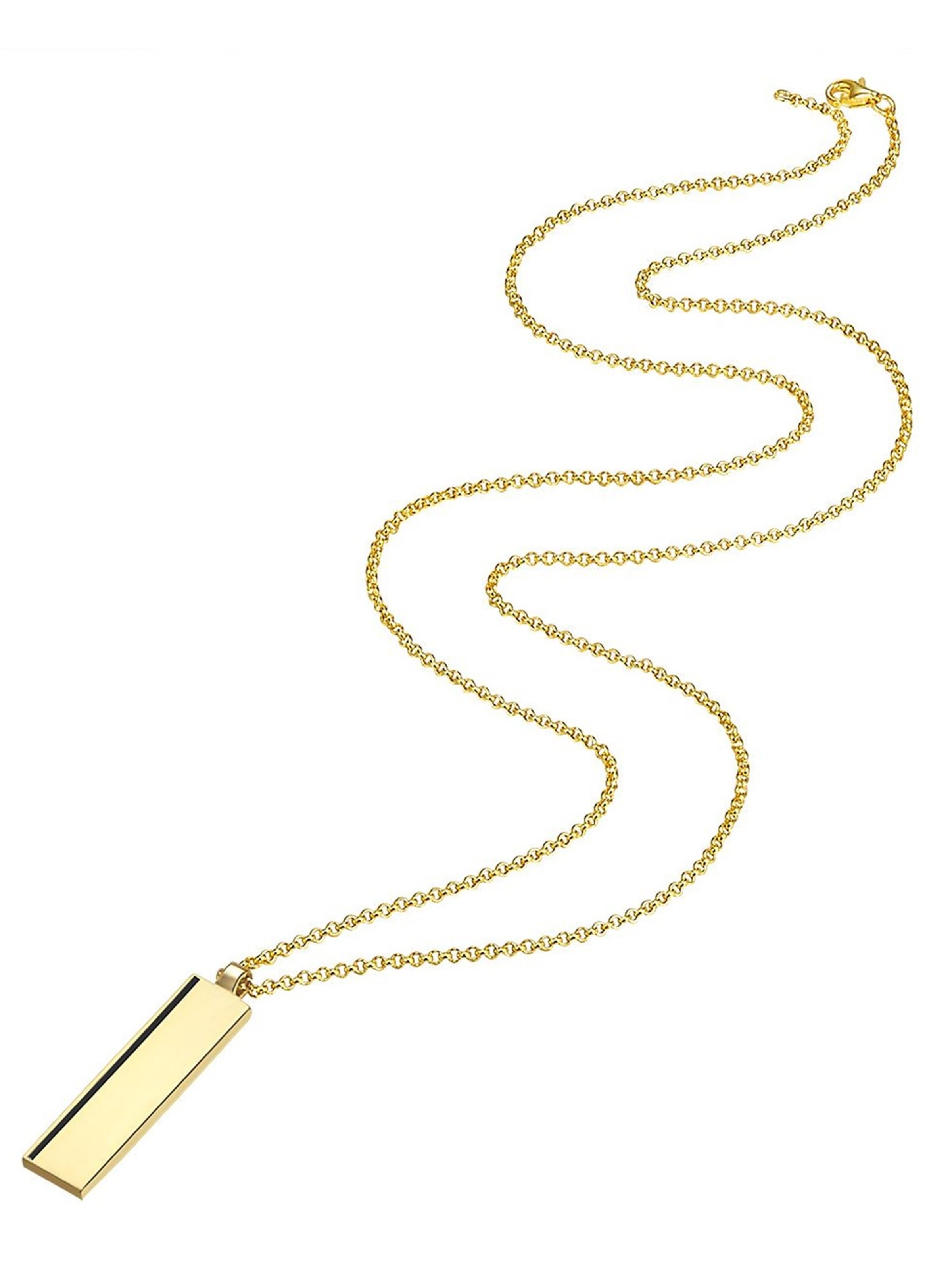 Männerglanz Kette in Gold: Vorderseite