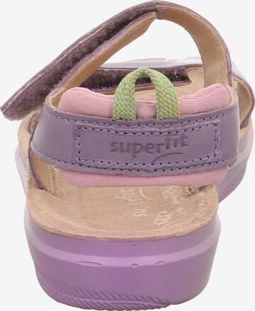 Sandalo 'PALOMA' di SUPERFIT in lilla